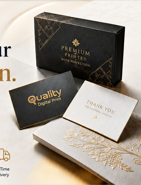 Premium printing and finishing